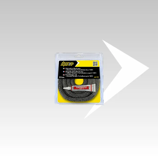 AMR Top treccia tonda fibra vetro per stufe elastica alte temperature
