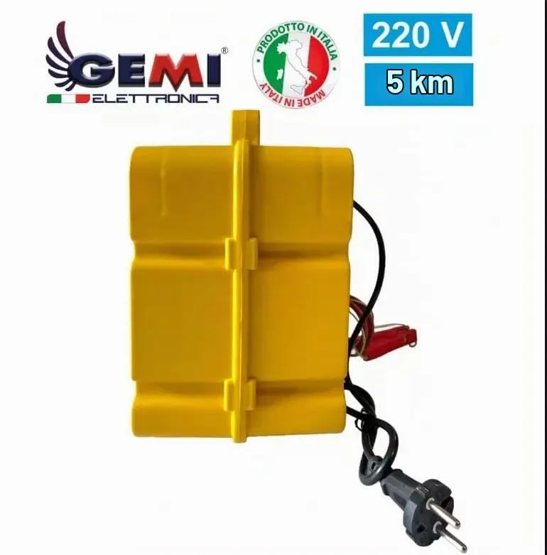 GEMI Elettrificatore Depotenziato 220V Recinto 5 km 2J