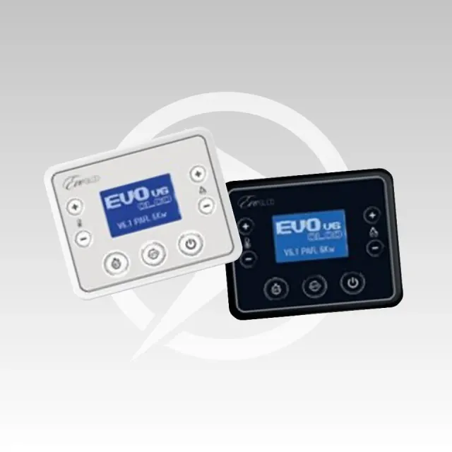 Duepi 9590014 display 7 tasti GLCD quadro pellet