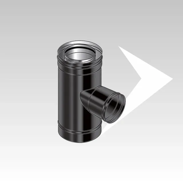 AMR Top Coax Pellet CXPB10 raccordo a T 90° inox