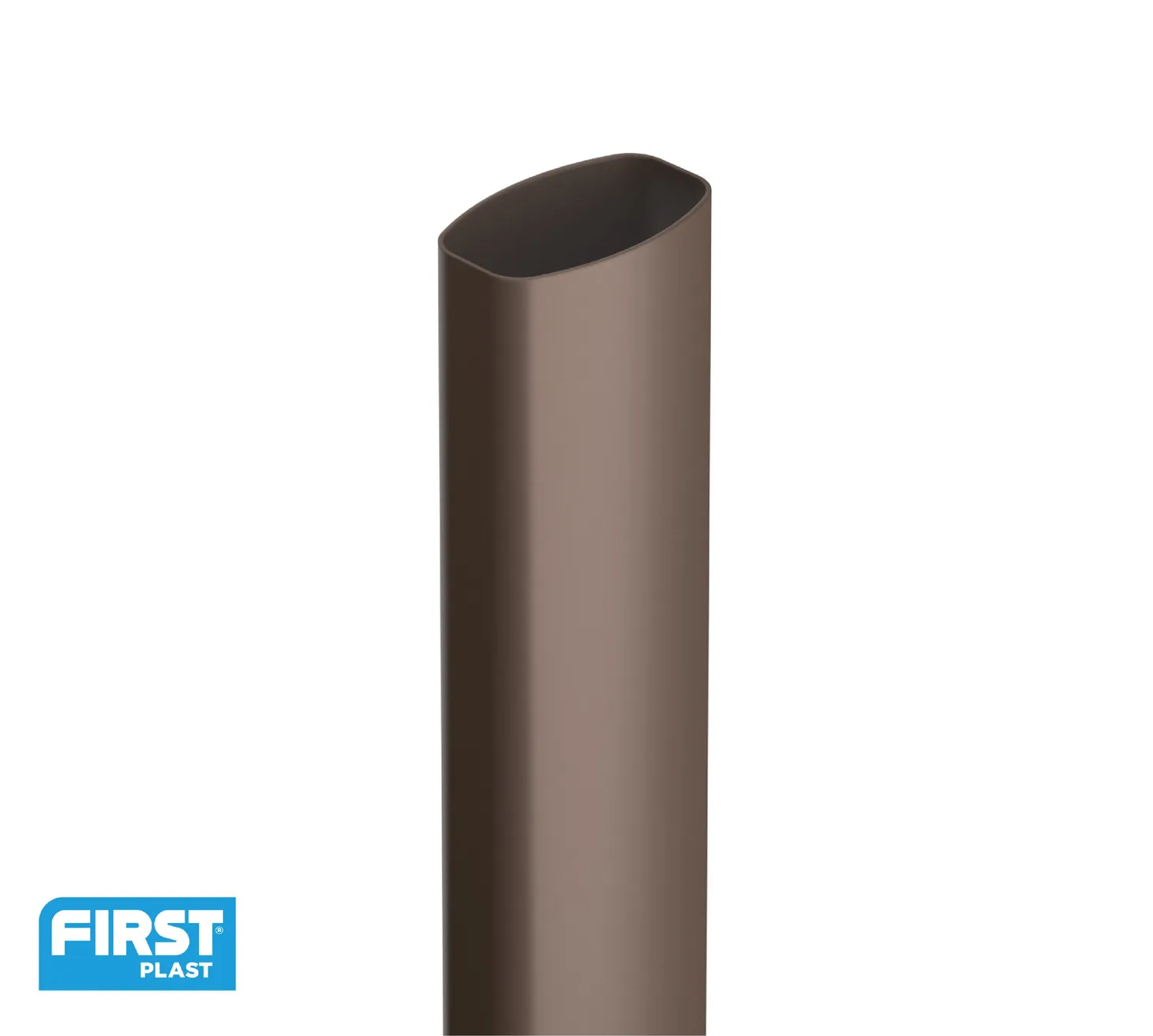 La Ventilazione Tubo pluviale ovale 92x57 mm PVC