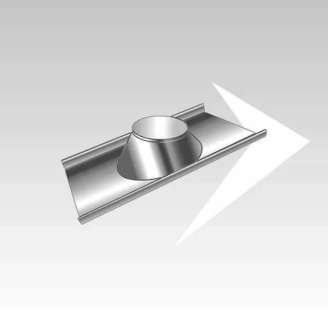 AMR Top SP146 faldale regolabile 5-30° base alluminio