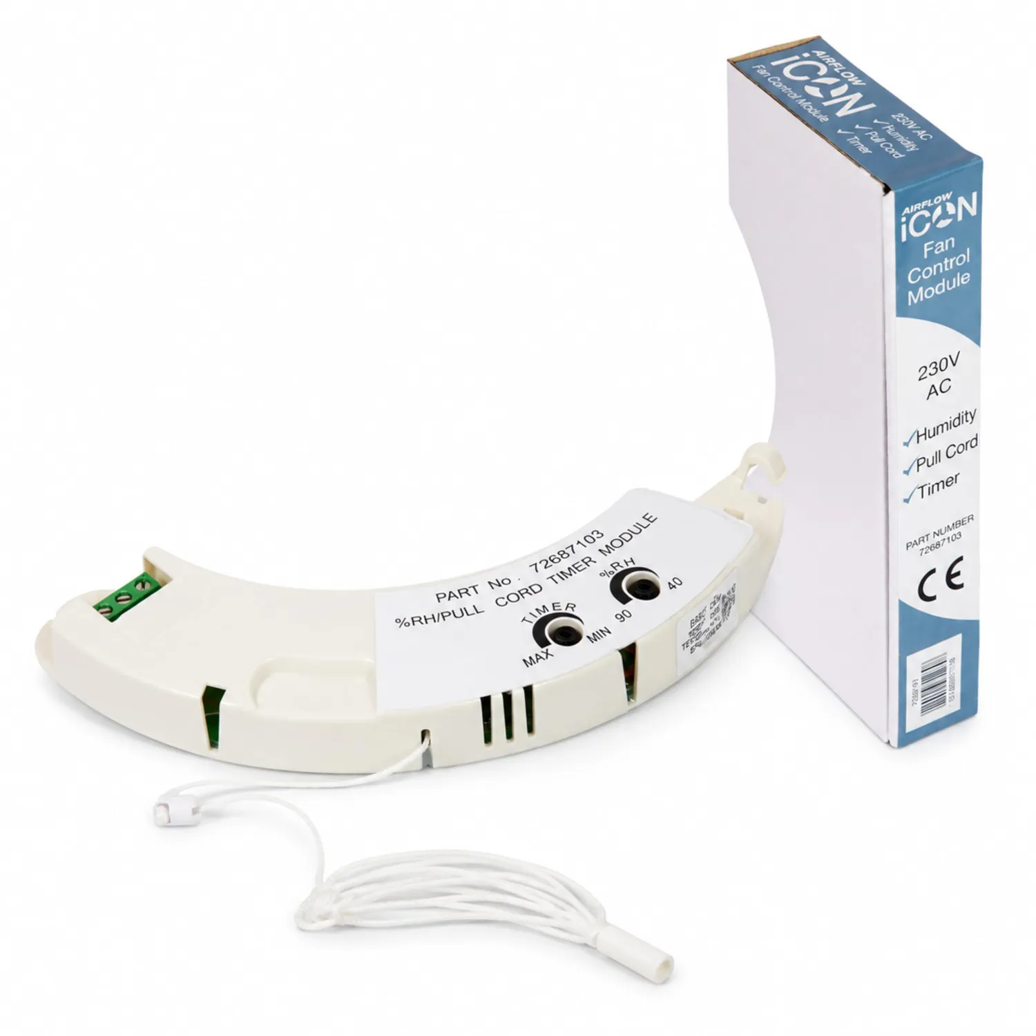 Airflow iCON Modulo Timer 1-30 min per Aspiratore