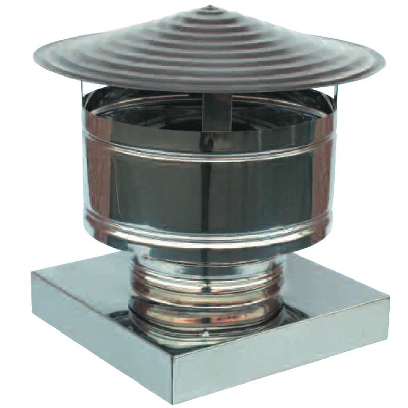 Piemme Comignolo Antipioggia canna fumaria inox