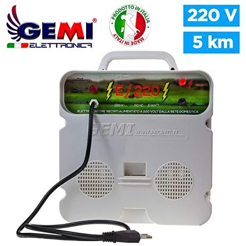 Gemi Kit Recinto Elettrico 220V Filo 250 m 100 pz