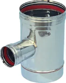 Piemme Deviazione Ridotta 90° canna fumaria acciaio