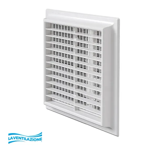 La Ventilazione Griglia quadra tipo G alette dritte