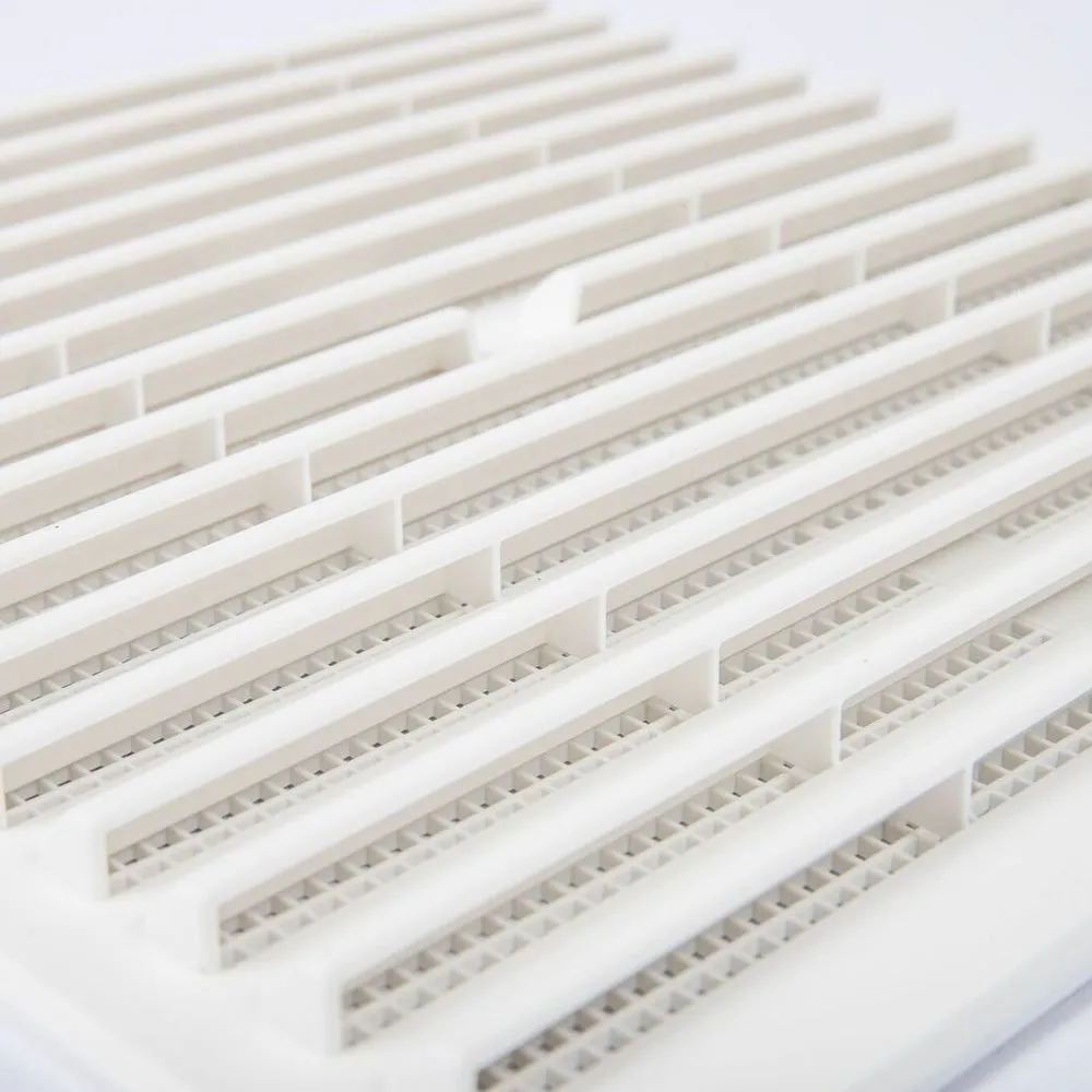 Airflow griglia 250x174 mm con zanzariera verniciabile