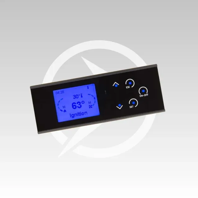 Tiemme K100 TME017 display stufa pellet canalizzabile