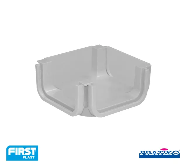 La Ventilazione giunto PVC 4 vie per canale 100 basso h 55