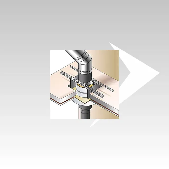AMR Top Coax guscio isolante distanziamento h250 sp.100mm