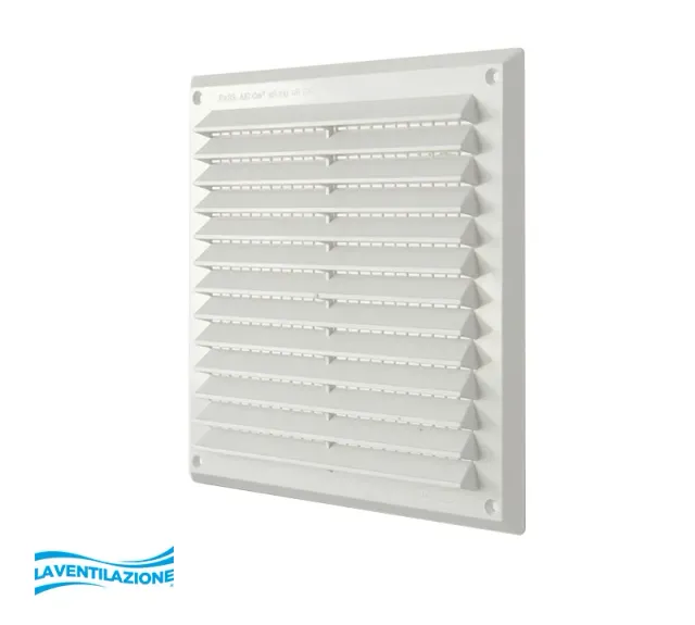 La Ventilazione Griglia quadrata 227x227 mm a sovrapporre