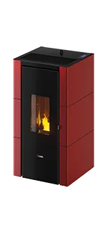 Cadel Cristal 7 UP stufa a pellet 7 kW scarico superiore