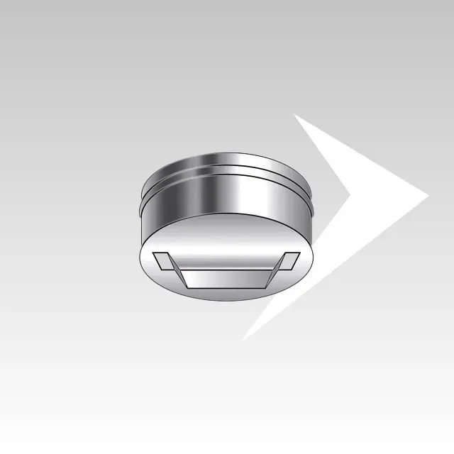 AMR Top SP135 tappo cieco inox monoparete 316L