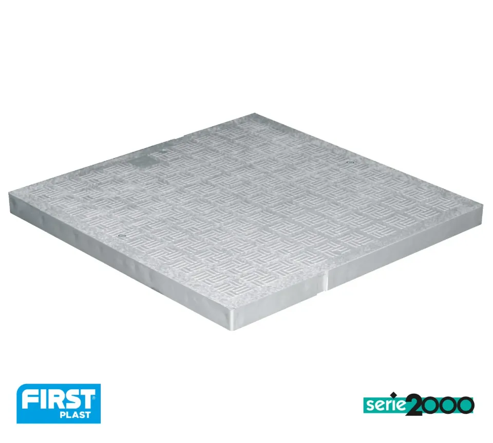 La Ventilazione coperchio carrabile PVC anti-shock bloccaggio