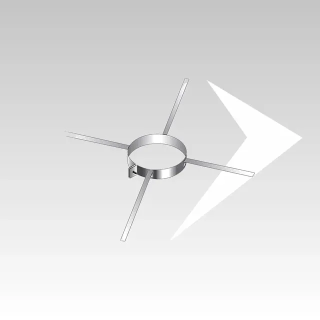AMR Top SP SP165 collare distanziatore per intubamento inox