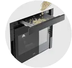 Cadel Zefiro cornice cassetto optional inserto a pellet