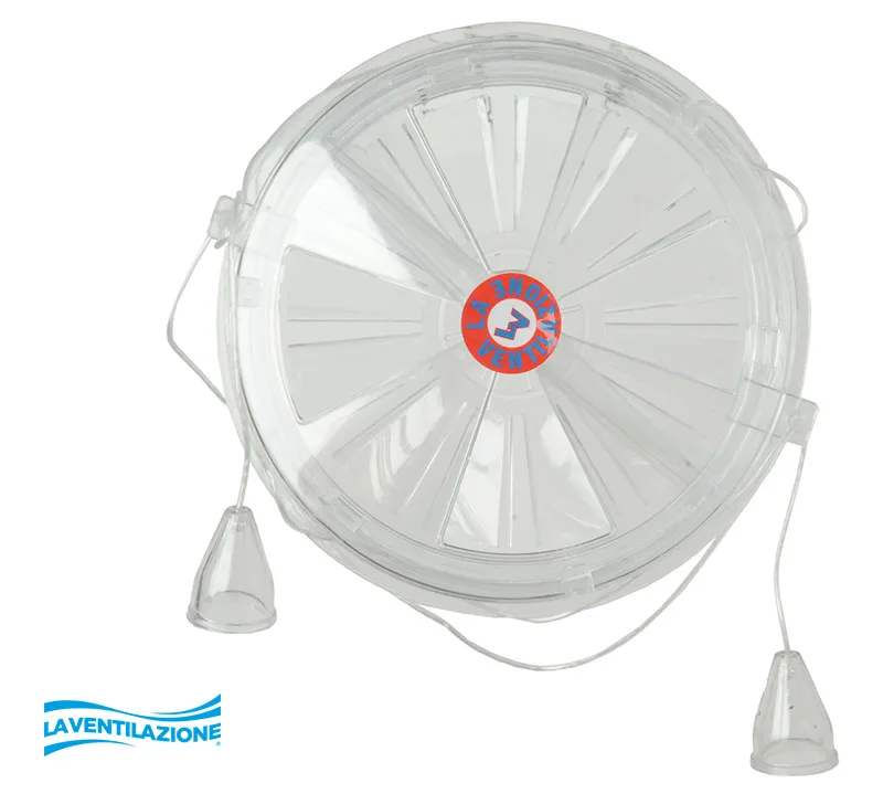 La Ventilazione aeratore termico similvetro con funicelle