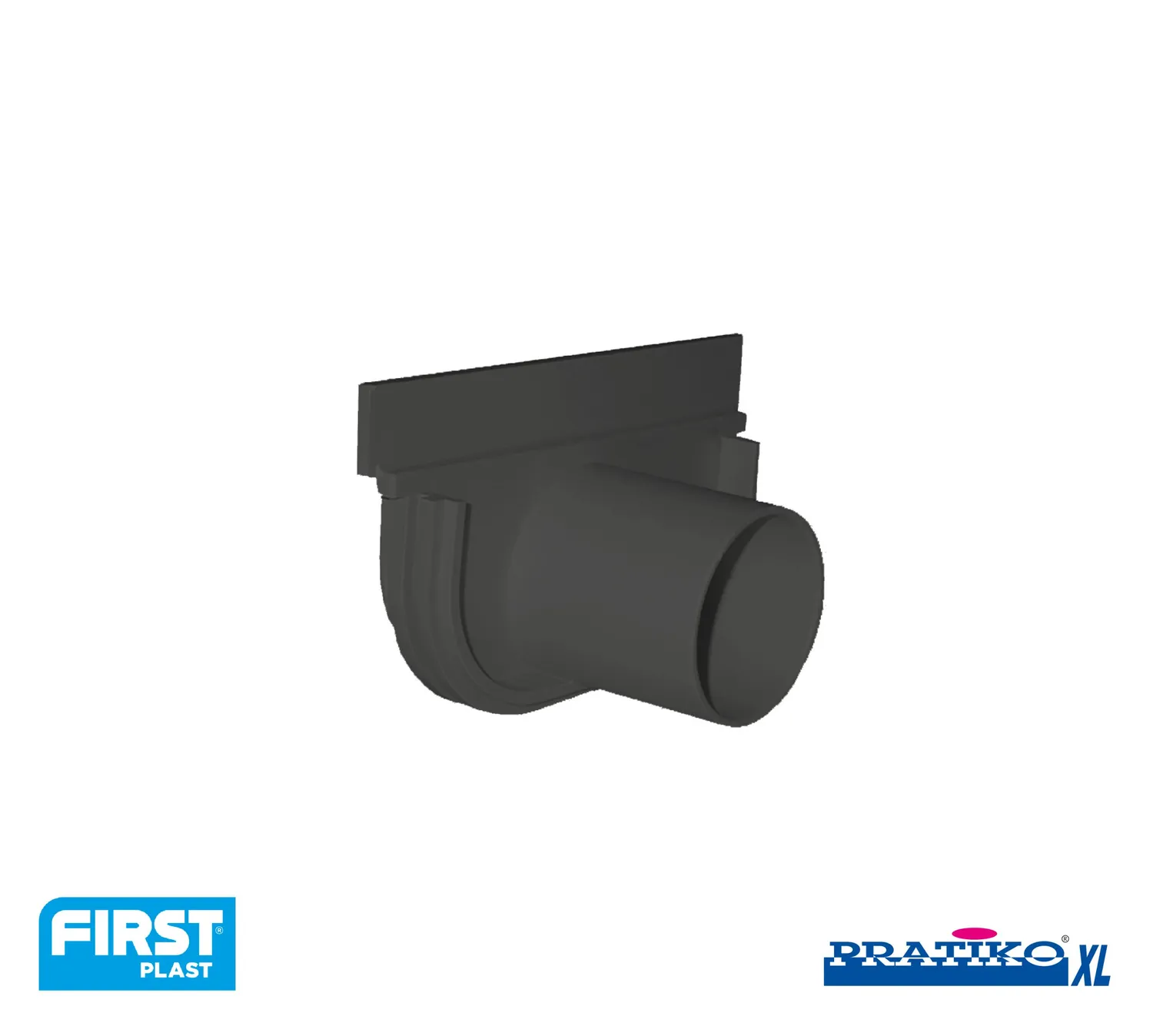 La Ventilazione 130XL testata PP canale basso h 100 mm