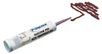 Piemme Silicone Rosso sigillante alta temperatura 300°C