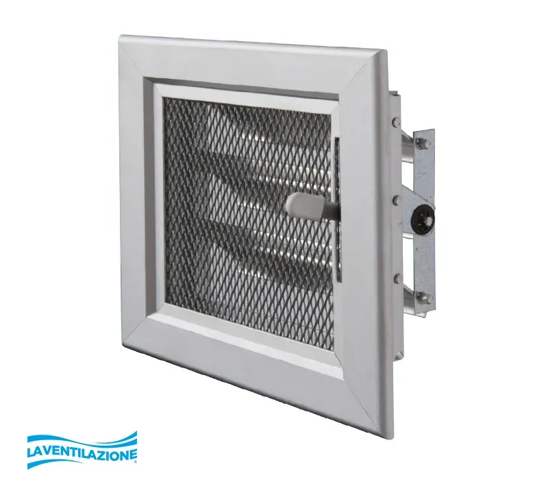 La Ventilazione Griglia incasso con serranda aerazione