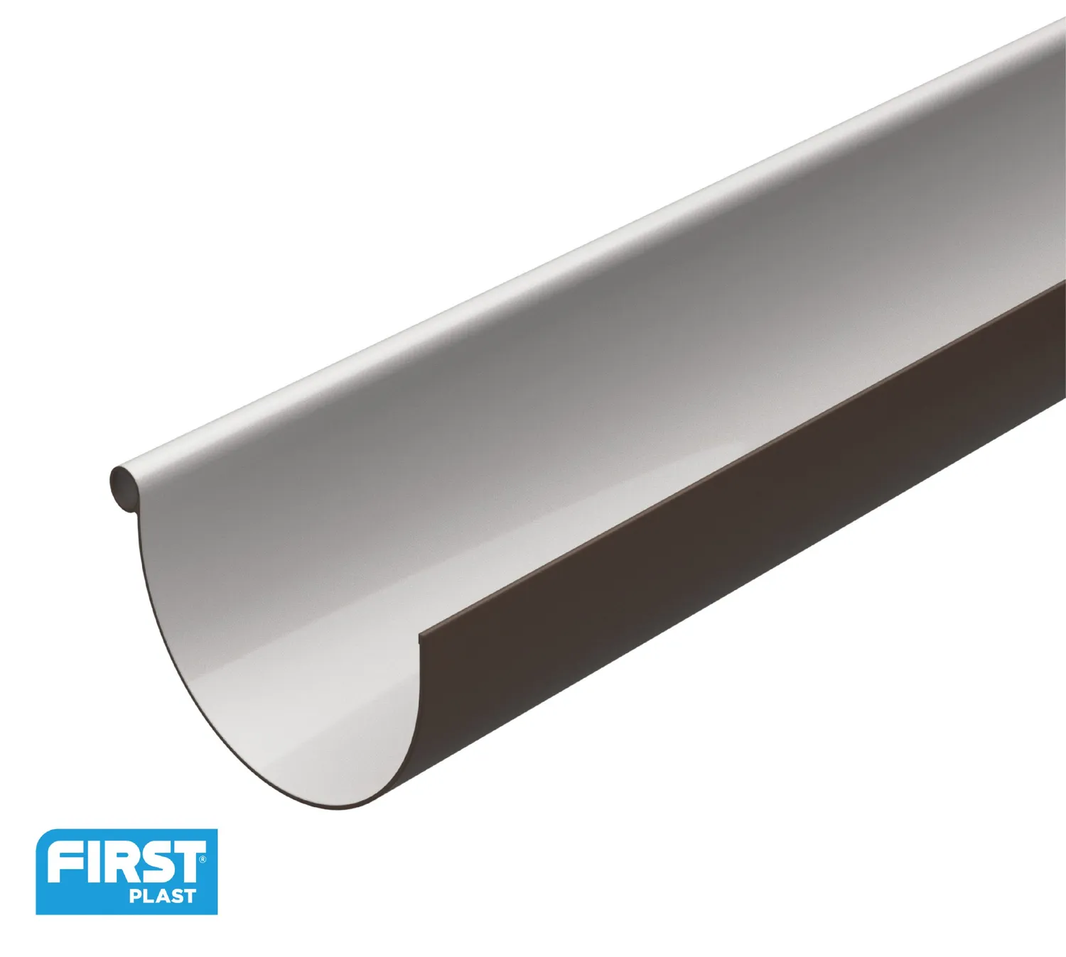 La Ventilazione Grondaia PVC modello 125 profilo tondo