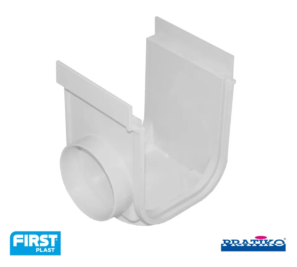 La Ventilazione Giunto scarico PVC canale 130 h 150 mm