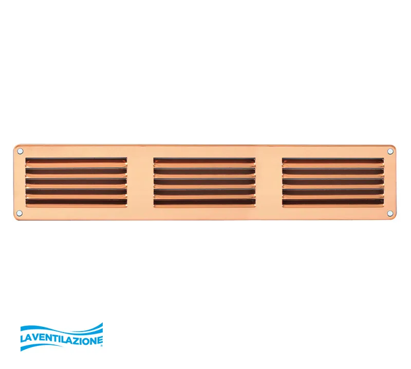La Ventilazione Griglia Rettangolare 300x60 mm da Sovrapporre