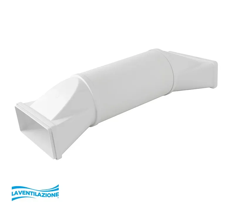 La Ventilazione Silenziatore 220x90 mm condotto rettangolare