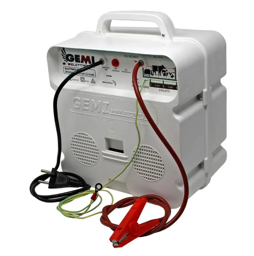 Gemi E220 Elettrificatore Recinto 220V 5 km 10000V 5J