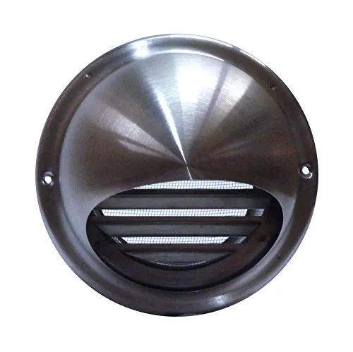 Airflow 52644601 Presa Aria Inox Tonda 150 mm con Feritoie