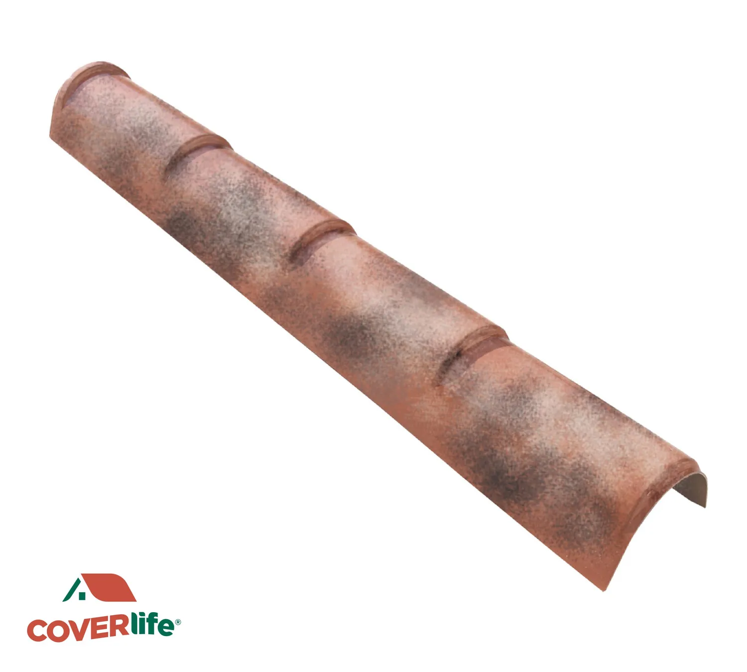 La Ventilazione Colmo Diagonale Lastra Rustica PVC