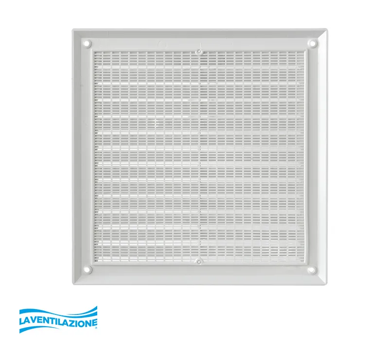 La Ventilazione Griglia quadrata 227x227 mm a sovrapporre