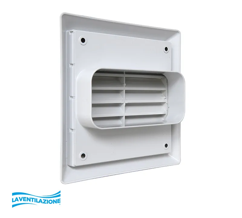 La Ventilazione Griglia alette fisse 150x70 mm rettangolare