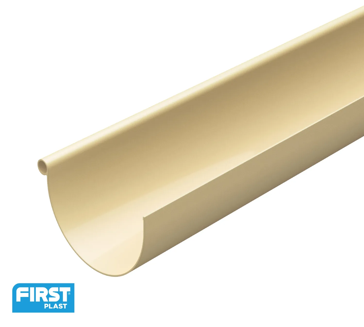La Ventilazione Grondaia PVC modello 125 profilo tondo