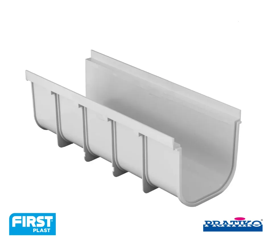 La Ventilazione 200 Alto Canale Modulare PVC h 185 mm