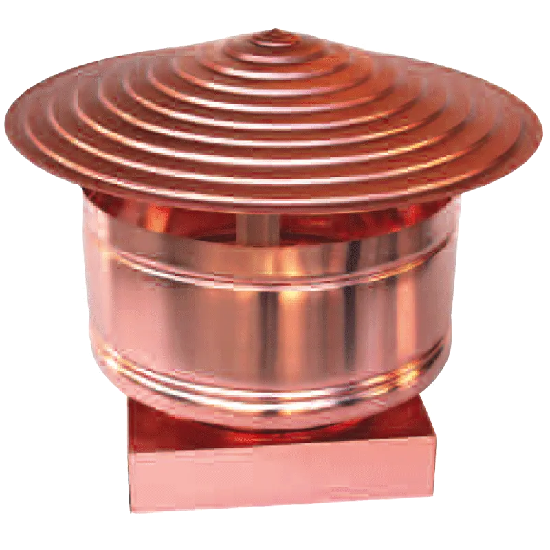 Piemme Comignolo Antipioggia canna fumaria inox