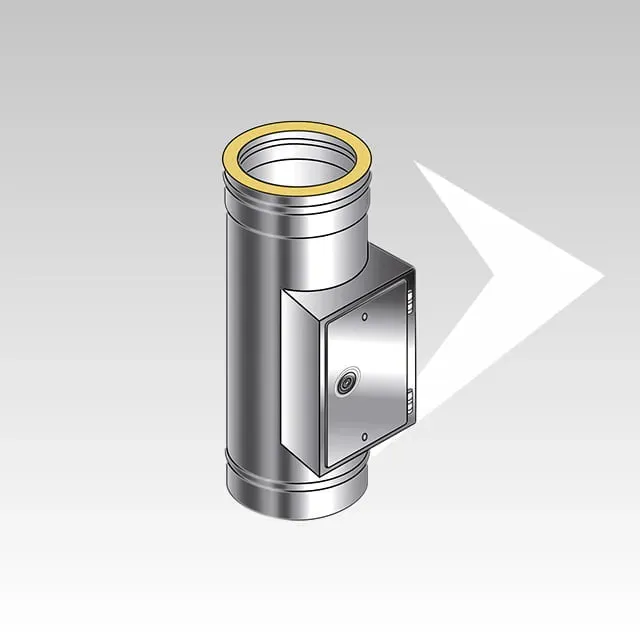 AMR Top DP DPC2519 elemento raccolta cenere doppia parete