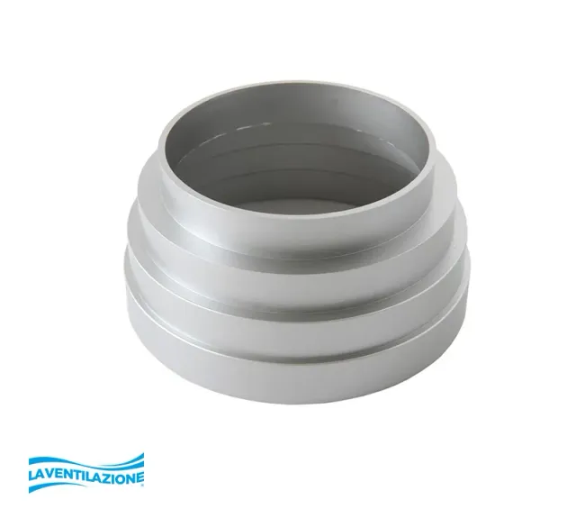 La Ventilazione Cono Riduzione Ø125-100 mm Tubo Liscio
