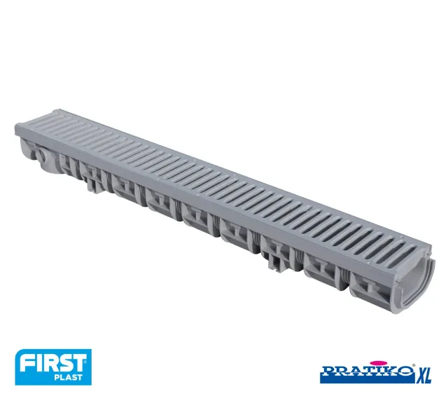 La Ventilazione 130XL Canale Basso PP Griglie B125