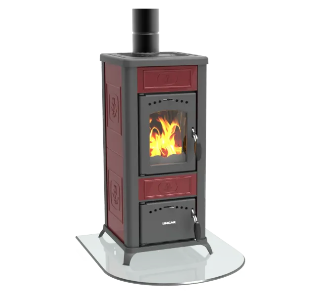 Lincar Alice 480A Z Stufa Legna Ceramica 5,6 kW