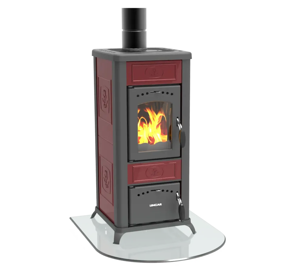 Lincar Alice 480A Z Stufa Legna Ceramica 5,6 kW