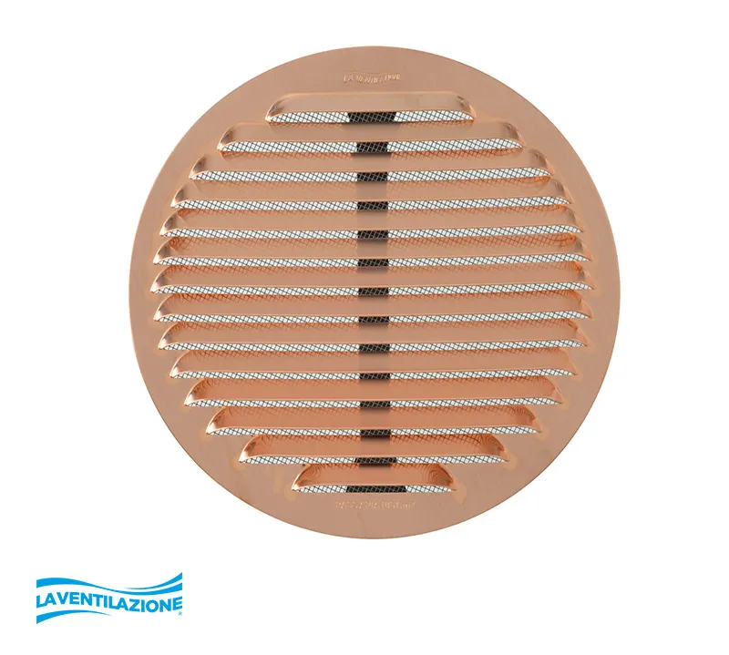 La Ventilazione griglia tonda ø125-160 mm aerazione
