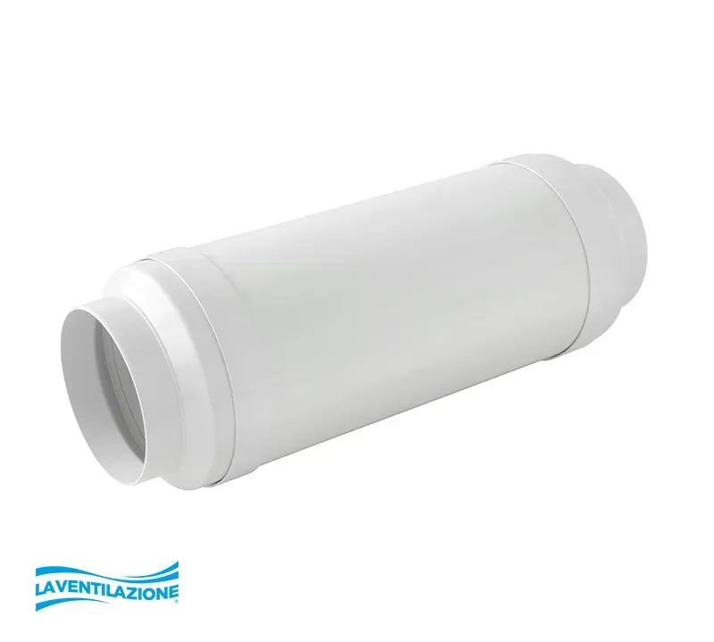 La Ventilazione Silenziatore Concentrico ø 125 mm canalizzato