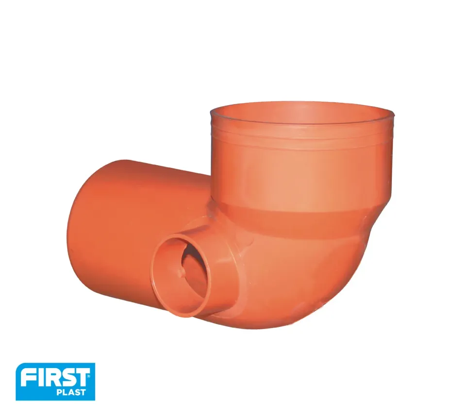 La Ventilazione Completamento curva WC bassa arancione