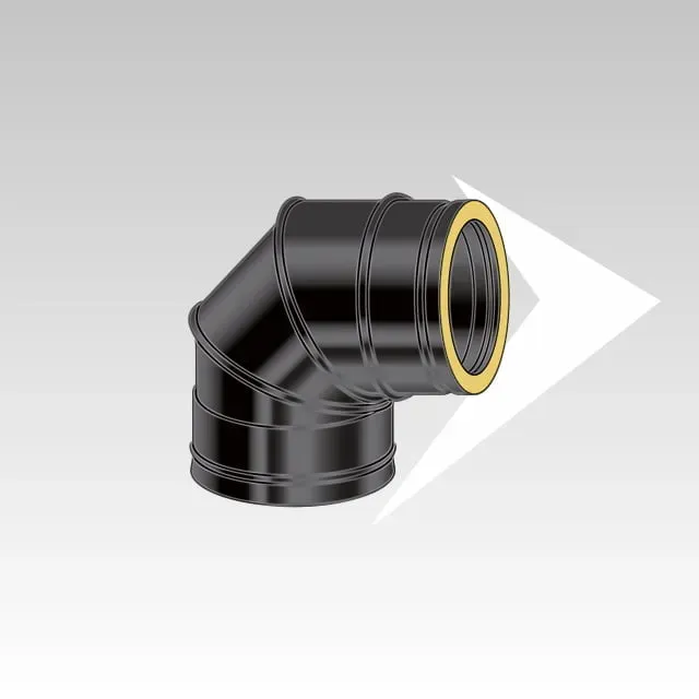 AMR Top DP DPCN106 Curva 90° Nera Coibentata