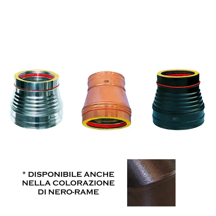Piemme Aumento Doppia Parete 25 mm adattatore coibentato