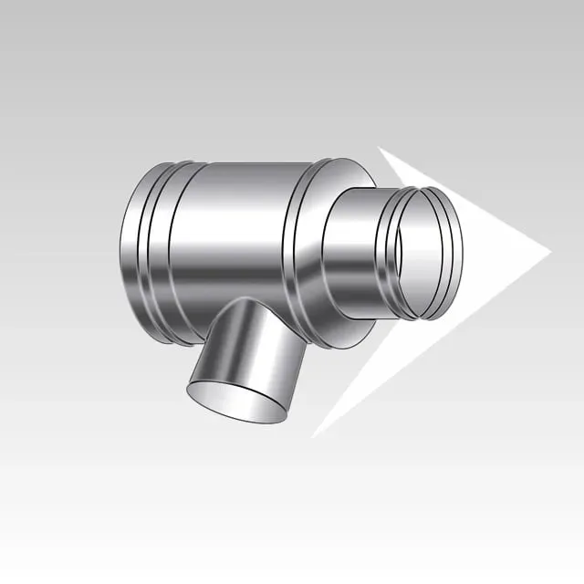 AMR Top Coax Pellet elemento presa aria uscita fumi femmina