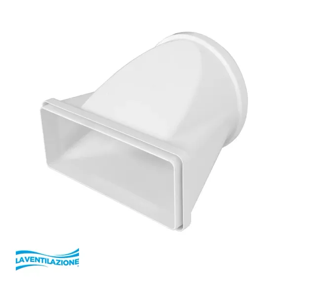 La Ventilazione Giunto Orizzontale Ø150 a 220x90 Raccordo