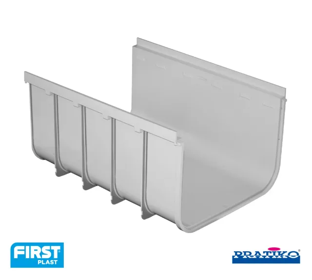 La Ventilazione Canale Modulare PVC 400 Alto h 265 mm